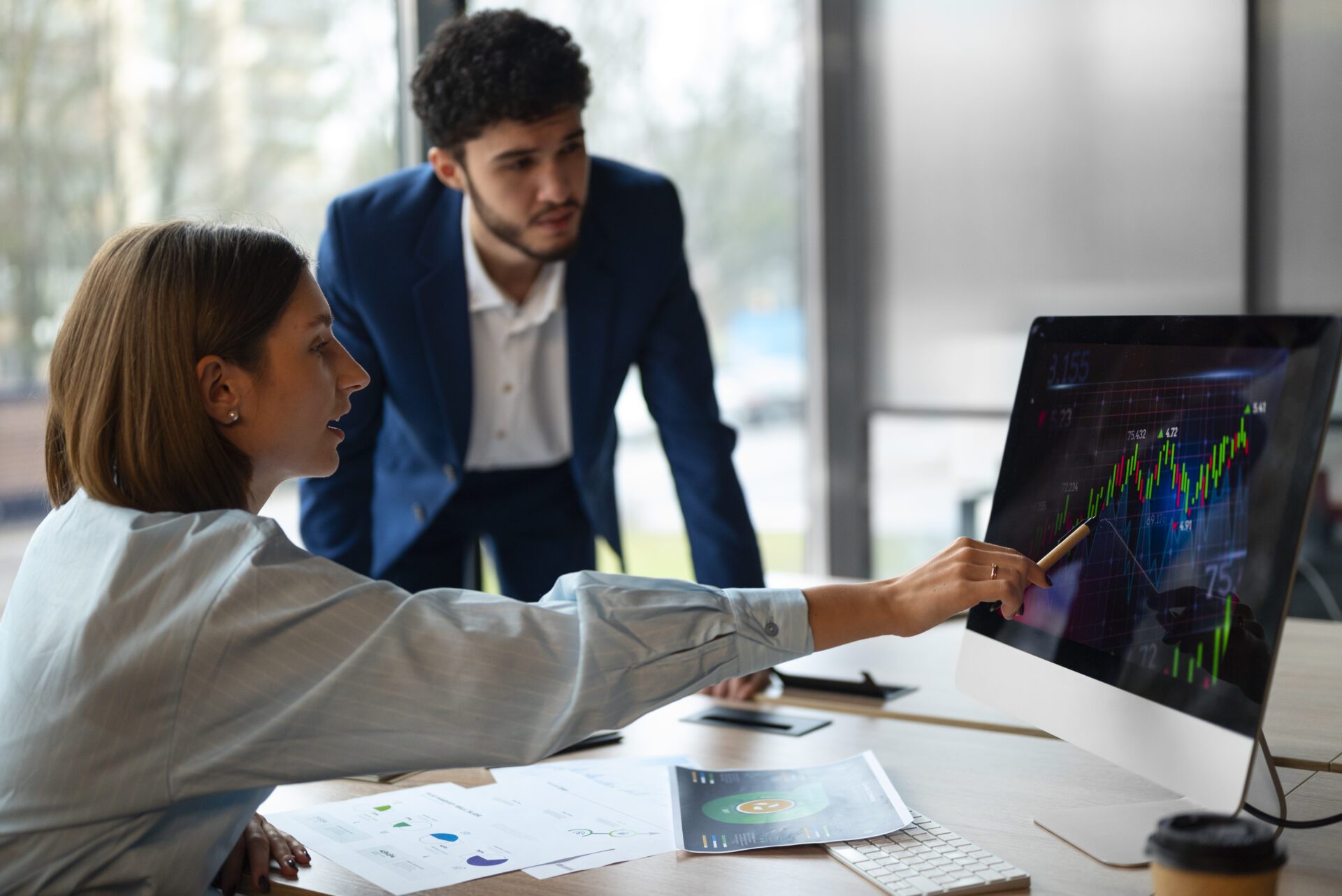 people-office-analyzing-checking-finance-graphs